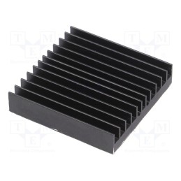 1 pcs x Advanced Thermal Solutions - ATS-54425D-C1-R0 - Heatsink: extruded, grilled, BGA, black, L: 42.5mm, W: 42.5mm
