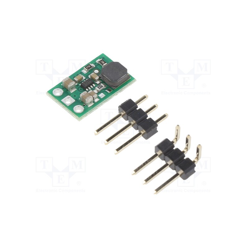 1 pcs x POLOLU - 6V STEP-UP VOLTAGE REGULATOR U3V16F6 - Converter: step up, Uout: 6V, Uin: 1.3÷16V, 85÷95%, 0.81x1.38x2.5mm