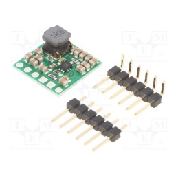 1 pcs x POLOLU - 5V STEP-UP VOLTAGE REGULATOR U3V40F5 - Converter: step up, Uout: 5V, Uin: 1.3÷5V, 90÷95%, 15.2x15.2mm, 4A