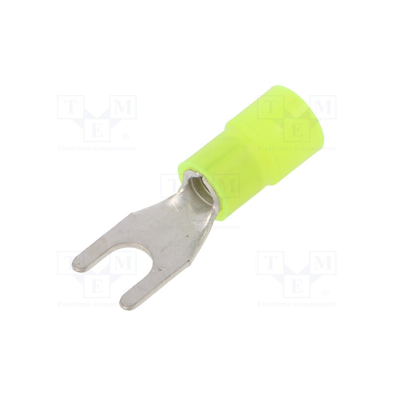 100 pcs x BM GROUP - BM80326 - Tip: fork, M5, Ø: 5.2mm, 4÷6mm2, crimped, for cable, insulated, 105°C