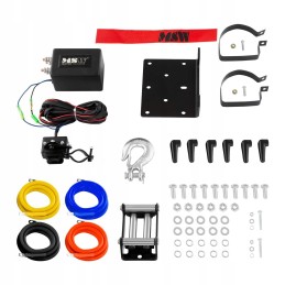 Off-road winch for quad 12 5m 4500lb 1 6km msw