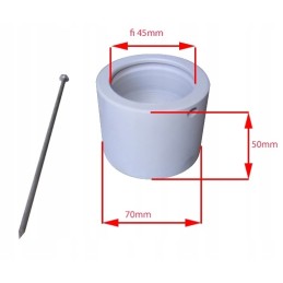 Actuator cylinder socket fi 45