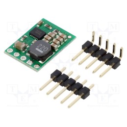 1 pcs x POLOLU - 6V 1A STEP-DOWN D24V10F6 - Converter: step down, Uout: 6V, Uin: 6.1÷36V, 1A, 85÷93%