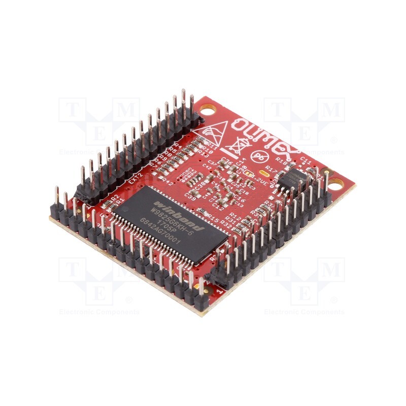 1 pcs x OLIMEX - RT5350F-OLINUXINO - Single-board computer, RT5350F, 41x48mm, 5VDC, SDRAM, OS: none