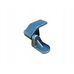 The side hinge, the under side hinge, is very strong