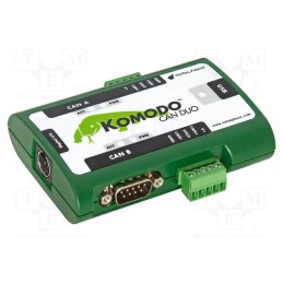 1 pcs x TOTAL PHASE - KOMODO CAN DUO INTERFACE - Dev.kit: protocol analyser, CAN x2,GPIO,USB 2.0