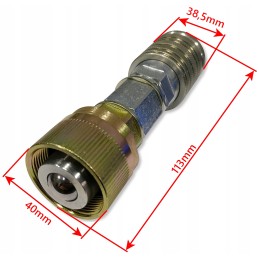 Quick connector reduction, transition from old to new type
