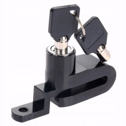 Motorcycle bicycle brake disc lock