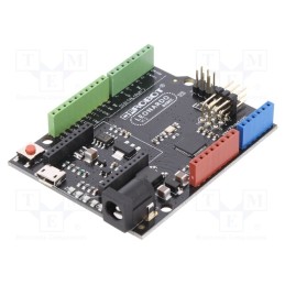 1 pcs x DFROBOT - DFR0221 - Controller, Arduino, ATMEGA32U4, 7÷12VDC, PWM: 7, Analog in: 12