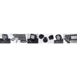 Panel slim track strip 100w LED quad atv