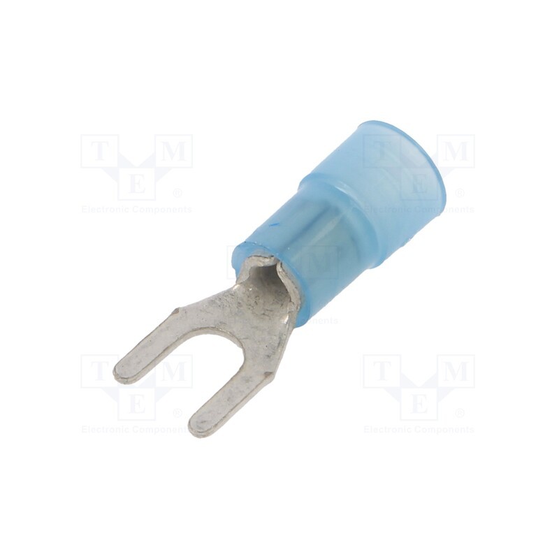 100 pcs x BM GROUP - BM80214 - Tip: fork, M3,5, Ø: 3.7mm, 1.5÷2.5mm2, crimped, for cable, insulated