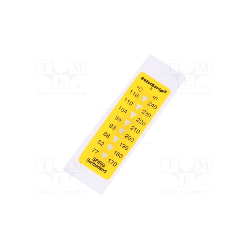 1 pcs x SPIRIG - CS-B - Temperature indicator, °C,°F, Resistance to: mineral oils,water