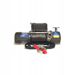Winch winch synthetic rope 5 5t 28m 24v