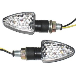 Direction indicators 15x clear LED, e8 approval