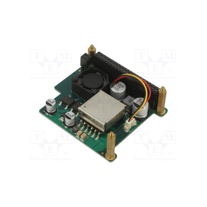 1 pcs x OKDO - POE HAT FOR ROCK PI 4 - Extension module, PoE