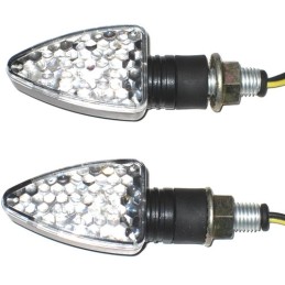 Direction indicators 15x clear LED, e8 approval