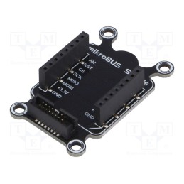1 pcs x MIKROE - MIKROBUS SHUTTLE - Click board, adapter, prototype board, 3.3VDC,5VDC