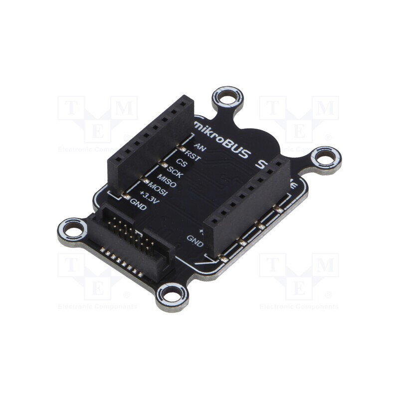 1 pcs x MIKROE - MIKROBUS SHUTTLE - Click board, adapter, prototype board, 3.3VDC,5VDC