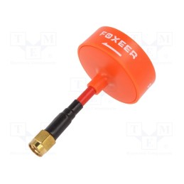 1 pcs x EMAX - EMX-1757-ORANGE - Antenna, orange, SMA, 5800MHz, 35x62mm, 50Ω, Antenna: WiFi, 3dBi