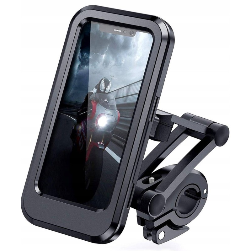 Waterproof motorcycle bicycle phone holder