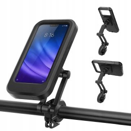 Waterproof motorcycle bicycle phone holder