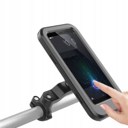 Waterproof motorcycle bicycle phone holder