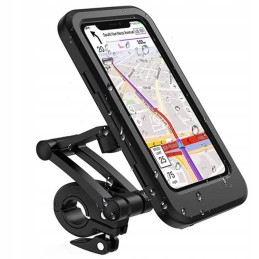 Waterproof motorcycle bicycle phone holder