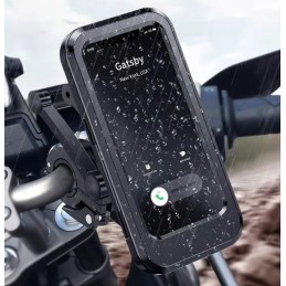 Waterproof motorcycle bicycle phone holder
