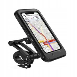 Waterproof motorcycle bicycle phone holder