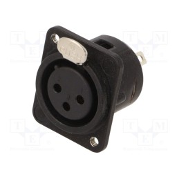 100 pcs x NEUTRIK - NC3FDM3-L-B-1 - CHASS. CON. FEMALE 3POLE B W/M3