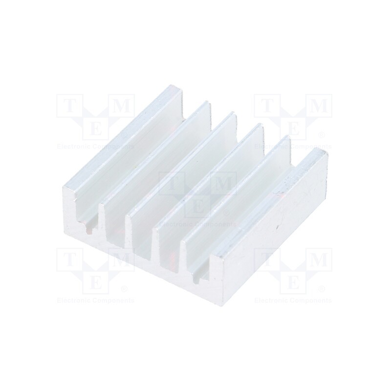 1 pcs x DFROBOT - FIT0223 - Heatsink, silver, 30x30x10mm, Arduino,Raspberry Pi, aluminium