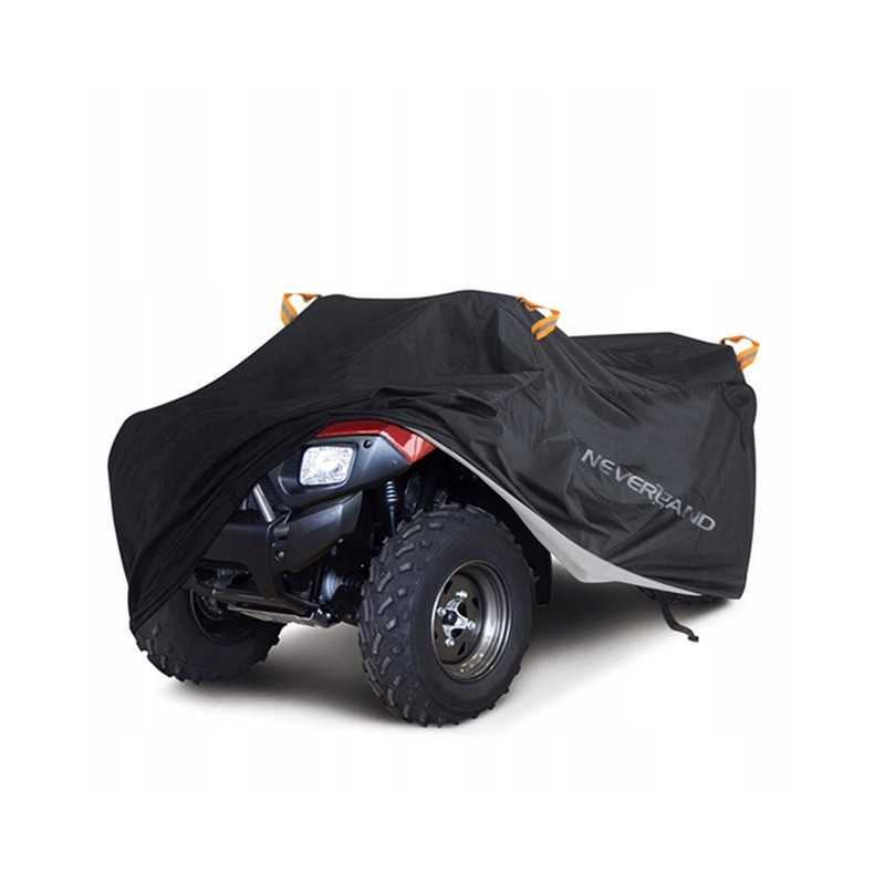 Waterproof tarpaulin cover for quad quad m