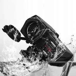 Cigarette lighter socket quad moto voltmeter 2x usb 2a