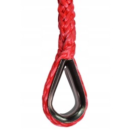 Synthetic rope for 6mm 15m ATV quad winch