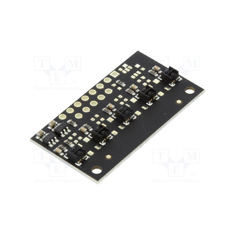 1 pcs x POLOLU - QTRX-MD-05RC REFLECTANCE SENSOR ARRAY - Sensor: distance, reflective, 2.9÷5.5VDC, digital, Ch: 5, 37x20mm