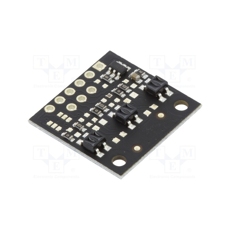 1 pcs x POLOLU - QTR-MD-03A REFLECTANCE SENSOR ARRAY - Sensor: distance, reflective, 2.9÷5.5VDC, analog, Ch: 3, 21x20mm, MD