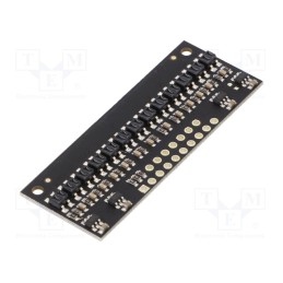 1 pcs x POLOLU - QTR-HD-13RC REFLECTANCE SENSOR ARRAY - Sensor: distance, reflective, 2.9÷5.5VDC, digital, Ch: 13, 53x20mm