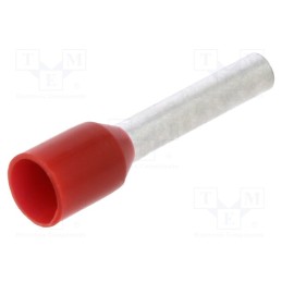 50 pcs x BM GROUP - BM 005041 - Tip: bootlace ferrule, insulated, copper, 1.5mm2, 10mm, tinned