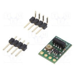 1 pcs x POLOLU - 38 KHZ IR PROXIMITY SENSOR LOW BRIGHTNES - Sensor: distance, infrared, 3.3÷5VDC, analog, 0÷300mm, 1kHz