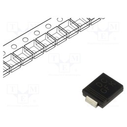 3 pcs x DC COMPONENTS - SMCJ30A - Diode: TVS, 1.5kW, 33.3V, 31A, unidirectional, SMC,