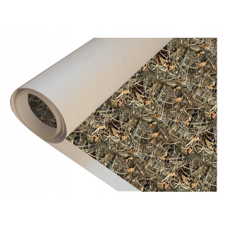 New camo foil, grass, 3D channel effect