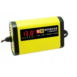 Intelligent charger for 4 ah 20 ah batteries with a display