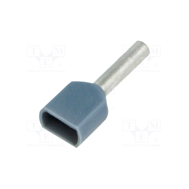50 pcs x BM GROUP - BM 00652 - Tip: bootlace ferrule, insulated,double, copper, 0.75mm2, 8mm
