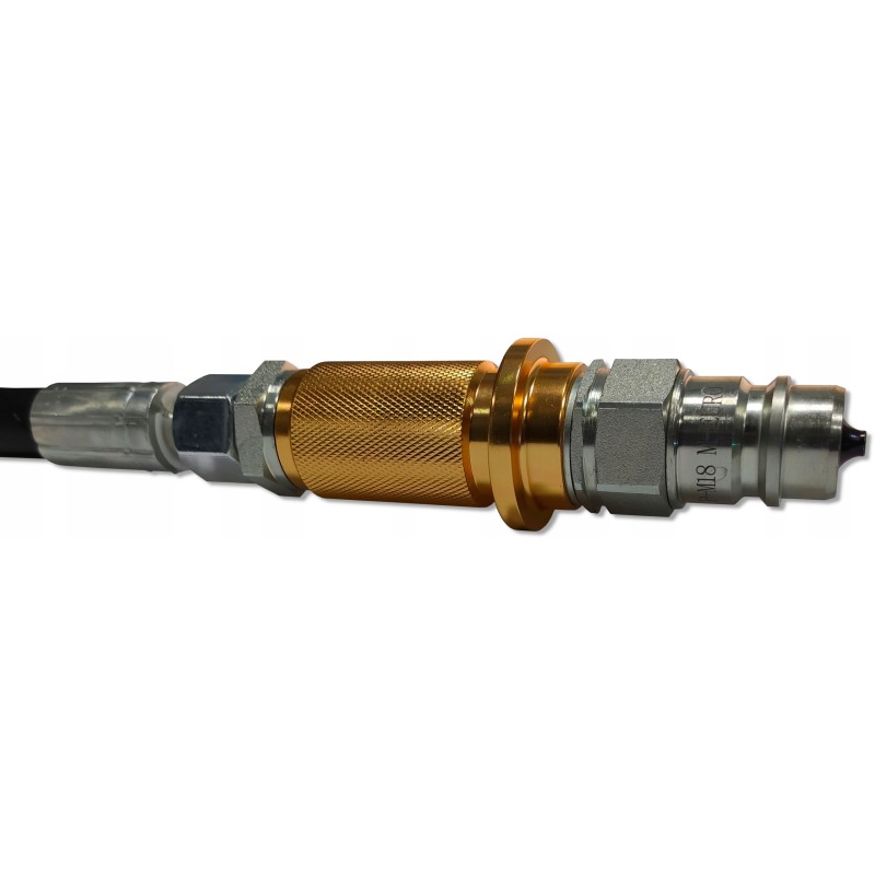 Quick connector euro plug m22 gold handle 1 2