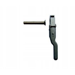 The side lock with a paper clip is strong, lower right opening