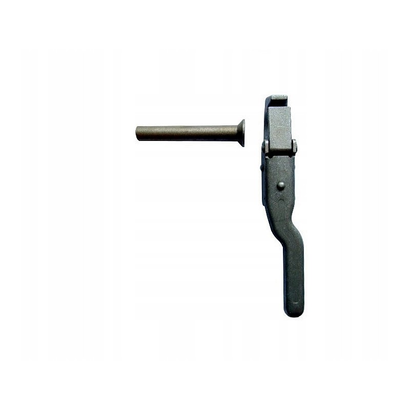 The side lock with a paper clip is strong, lower right opening