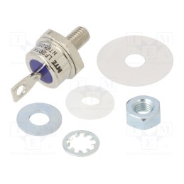 1 pcs x NTE Electronics - NTE5280A - Diode: Zener, 50W, 62V, DO5, screw type, , anode to stud, 10uA