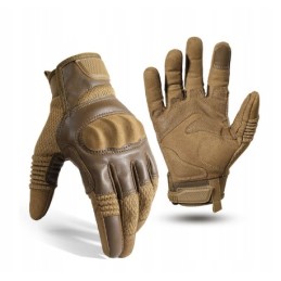 Motor quad eco leather tactical touch gloves