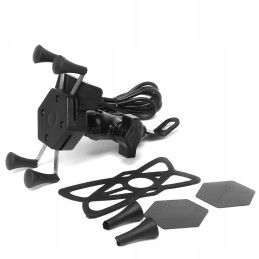 Motorcycle GPS Phone Holder USB 2A 3 5 6 5