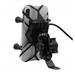 Motorcycle GPS Phone Holder USB 2A 3 5 6 5